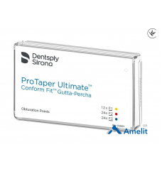 Штифти гутаперчеві ProTaper Ultimate Conform Fit, асорті, F1-F3 (Dentsply sirona), 60 шт./пак.